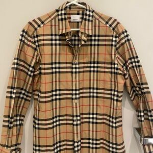 SELLING Mens Burberry Long Sleeve Shirt